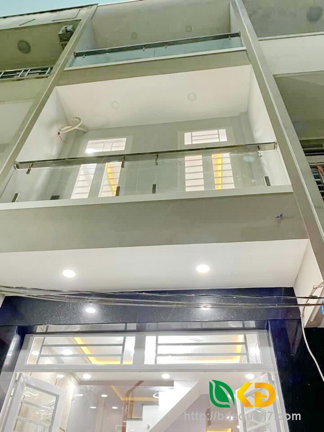 Bán nhà 2 lầu mới đẹp hẻm xe hơi 360 Phạm Hữu Lầu Nhà Bè